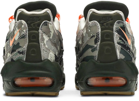 Nike Air Max 95 Essential 'Camo' AQ6303-001 - Warna Lorek Details for Nike Air Max 95 Essential 'Camo' AQ6303-001 - Warna Lorek