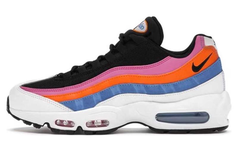 Buy Nike Air Max 95 耐磨透氣 低筒 跑步鞋 男女同款 黑白