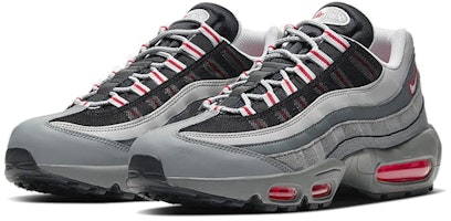 Nike Air Max 95 低筒 跑步鞋 男女款 灰紅色 Lookbook Nike Air Max 95 低筒 跑步鞋 男女款 灰紅色