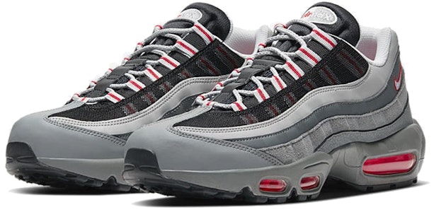 ナイキ エア マックス 95 エッセンシャル "グレー/レッド" CI3705-600 Lookbook ナイキ エア マックス 95 エッセンシャル "グレー/レッド" CI3705-600