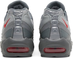 Nike Air Max 95 Essential 'Kelabu Asap Merah Universiti' DM9104-002 Details for Nike Air Max 95 Essential 'Kelabu Asap Merah Universiti' DM9104-002