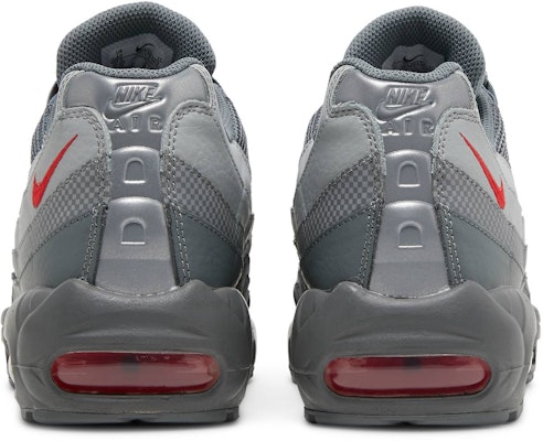 Nike Air Max 95 Essential 'Smoke Grey University Red' DM9104-002 Details for Nike Air Max 95 Essential 'Smoke Grey University Red' DM9104-002