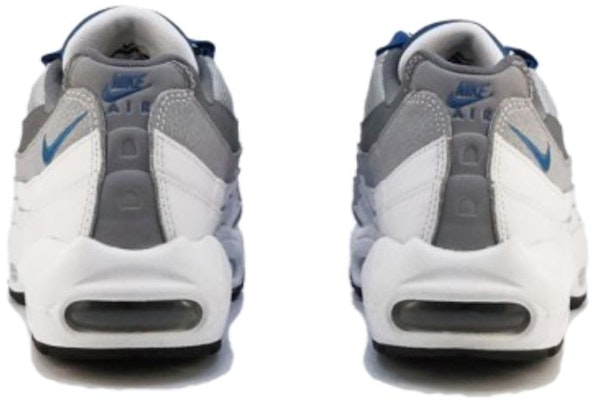 Nike Air Max 95 Essential 'White Industrial Blue' 749766-102 Shop Nike Air Max 95 Essential 'White Industrial Blue' 749766-102