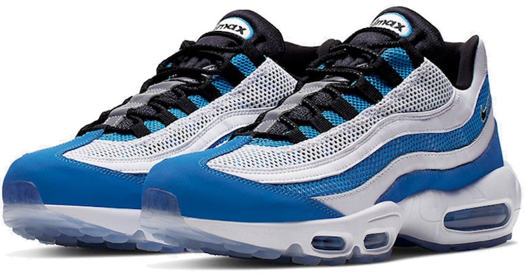 Nike Air Max 95 Essential 'White Royal' 749766-409 Lookbook Nike Air Max 95 Essential 'White Royal' 749766-409