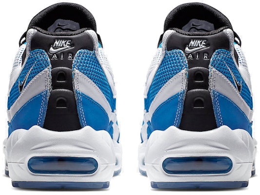 Nike Air Max 95 Essential 'White Royal' 749766-409 Shop Nike Air Max 95 Essential 'White Royal' 749766-409