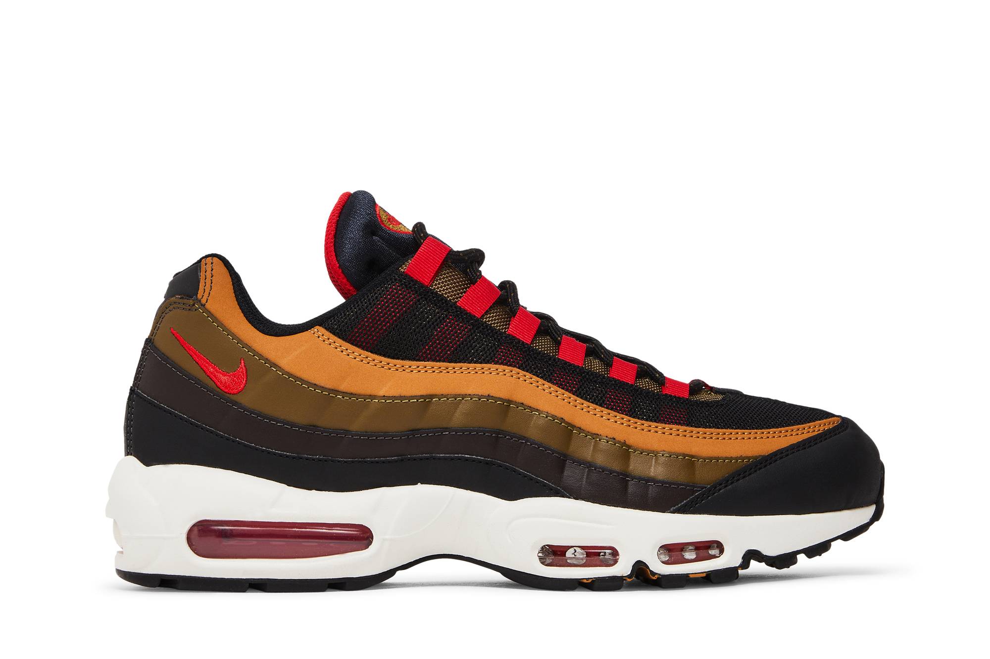 Buy Nike Air Max 95 低筒 跑步鞋 男款 黑紅黃
