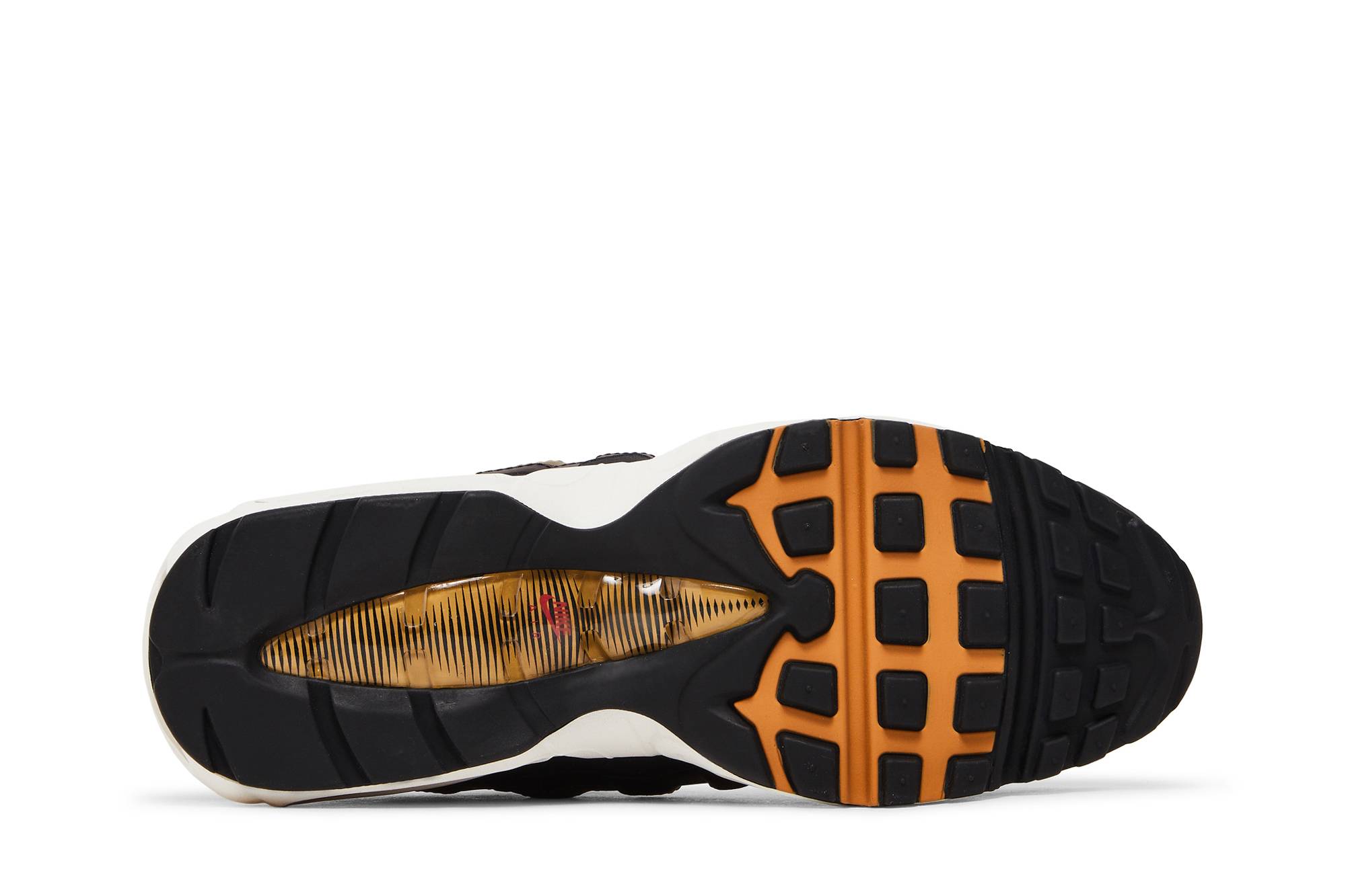 Shop Nike Air Max 95 低筒 跑步鞋 男款 黑紅黃