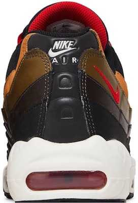 Nike Air Max 95 低筒 跑步鞋 男款 黑紅黃 Sizing Nike Air Max 95 低筒 跑步鞋 男款 黑紅黃