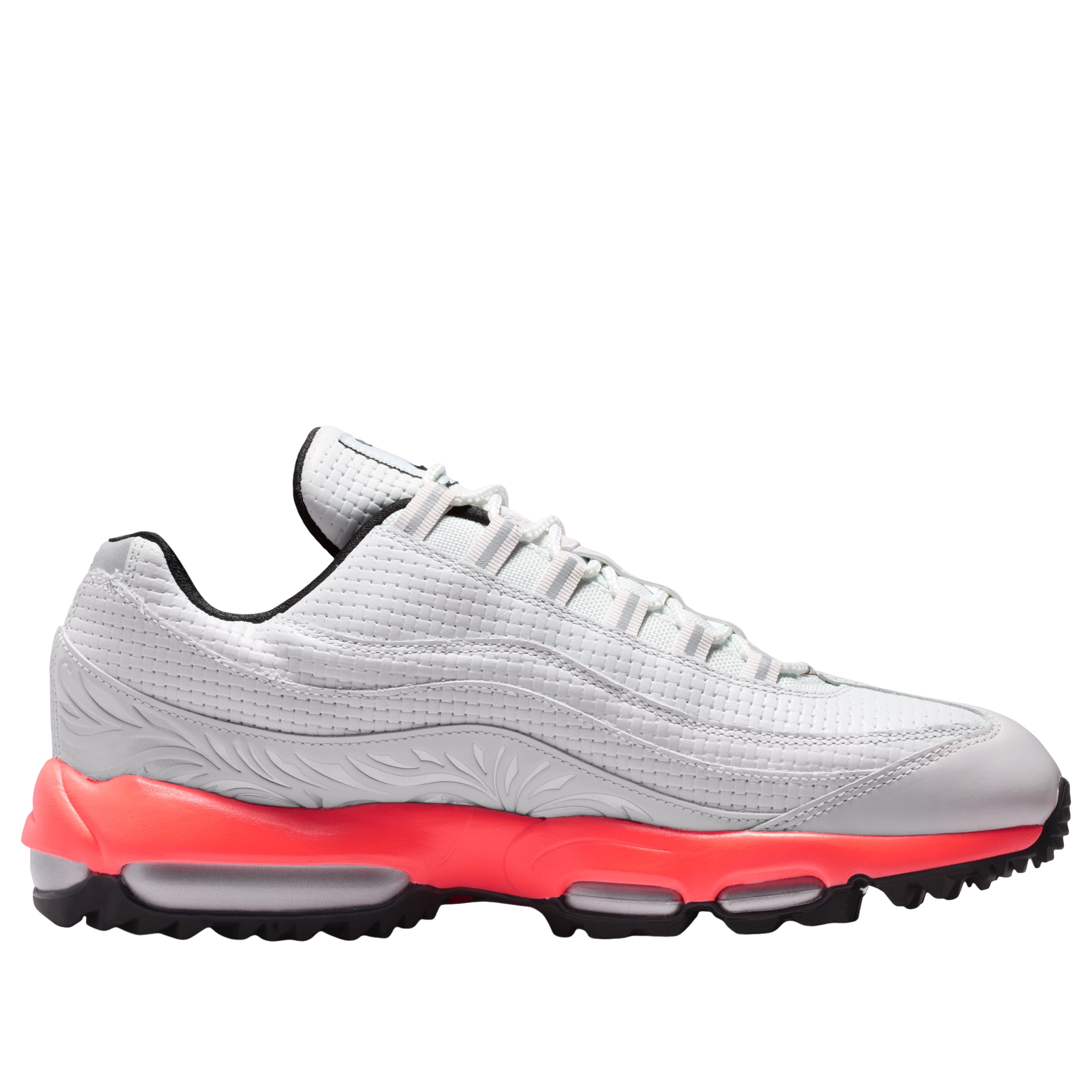 Details for Nike Air Max 95 G Golf ''Blanco Roto Hot Lava'' IH0851-100