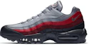 Buy Nike Air Max 95 Gris Rojo Equipo 749766-025
