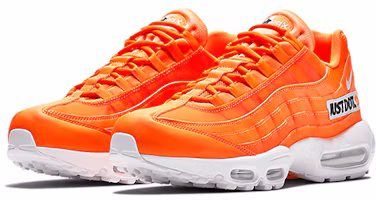 Shop Nike Air Max 95 Just Do It Pack Orange AV6246-800