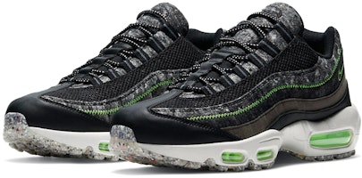 Nike Air Max 95 M2Z2 'Recycled Wool Pack - Hitam Hijau Elektrik' CV6899-001 Lookbook Nike Air Max 95 M2Z2 'Recycled Wool Pack - Hitam Hijau Elektrik' CV6899-001