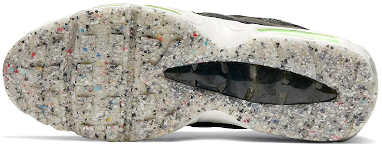 Nike Air Max 95 M2Z2 'Recycled Wool Pack - Hitam Hijau Elektrik' CV6899-001 Details for Nike Air Max 95 M2Z2 'Recycled Wool Pack - Hitam Hijau Elektrik' CV6899-001