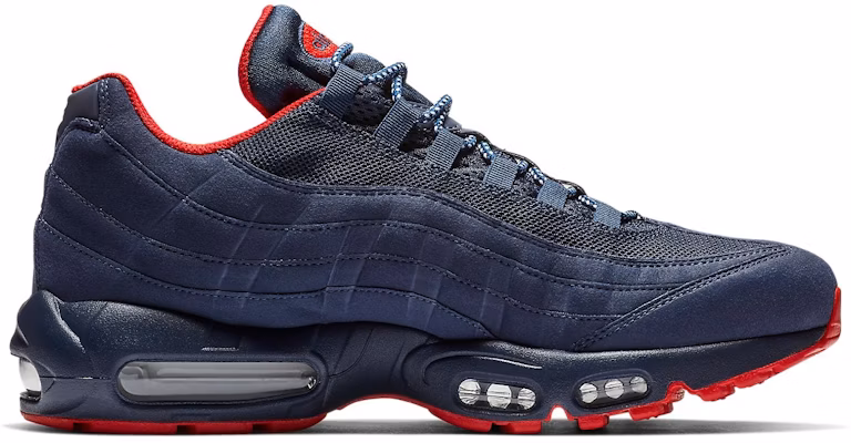 Nike Air Max 95 Midnight Navy University Red BV1255-400 Order Nike Air Max 95 Midnight Navy University Red BV1255-400