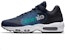 Nike Air Max 95 NS GPX 'Big Logo' AJ7183-400 - Biru Gelap