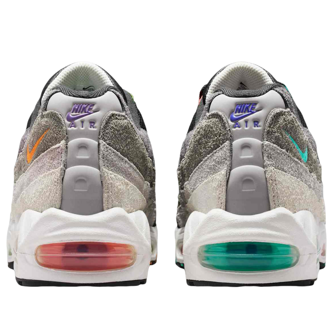 Lookbook Nike Air Max 95 OG 2026 ''Greedy/What The'' Lelaki Wanita Trendy Sneakers IU2636-300