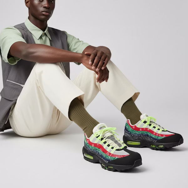 Nike Air Max 95 OG ''Big Bubble - Paisley Neon'' Neon Retro IQ0620-100 Order Nike Air Max 95 OG ''Big Bubble - Paisley Neon'' Neon Retro IQ0620-100