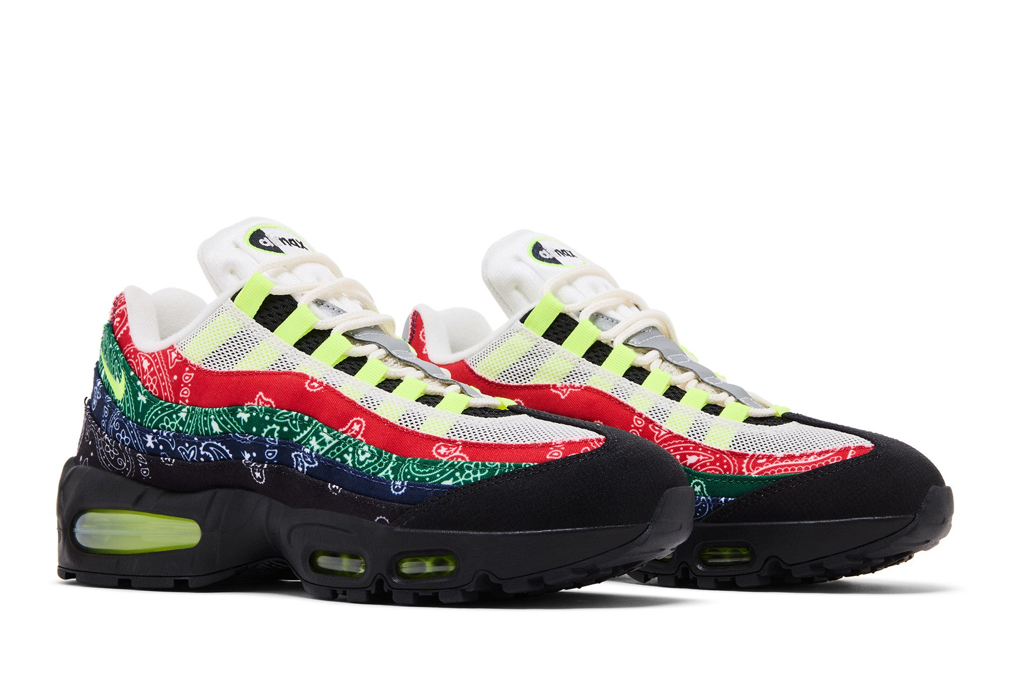 Cheap 나이키 에어 맥스 95 OG ''빅 버블 - 페이즐리 네온'' IQ0620-100