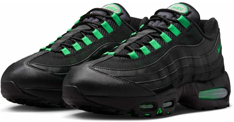 Nike Air Max 95 OG 'Black Green Shock' IB1667-002 Lookbook Nike Air Max 95 OG 'Black Green Shock' IB1667-002