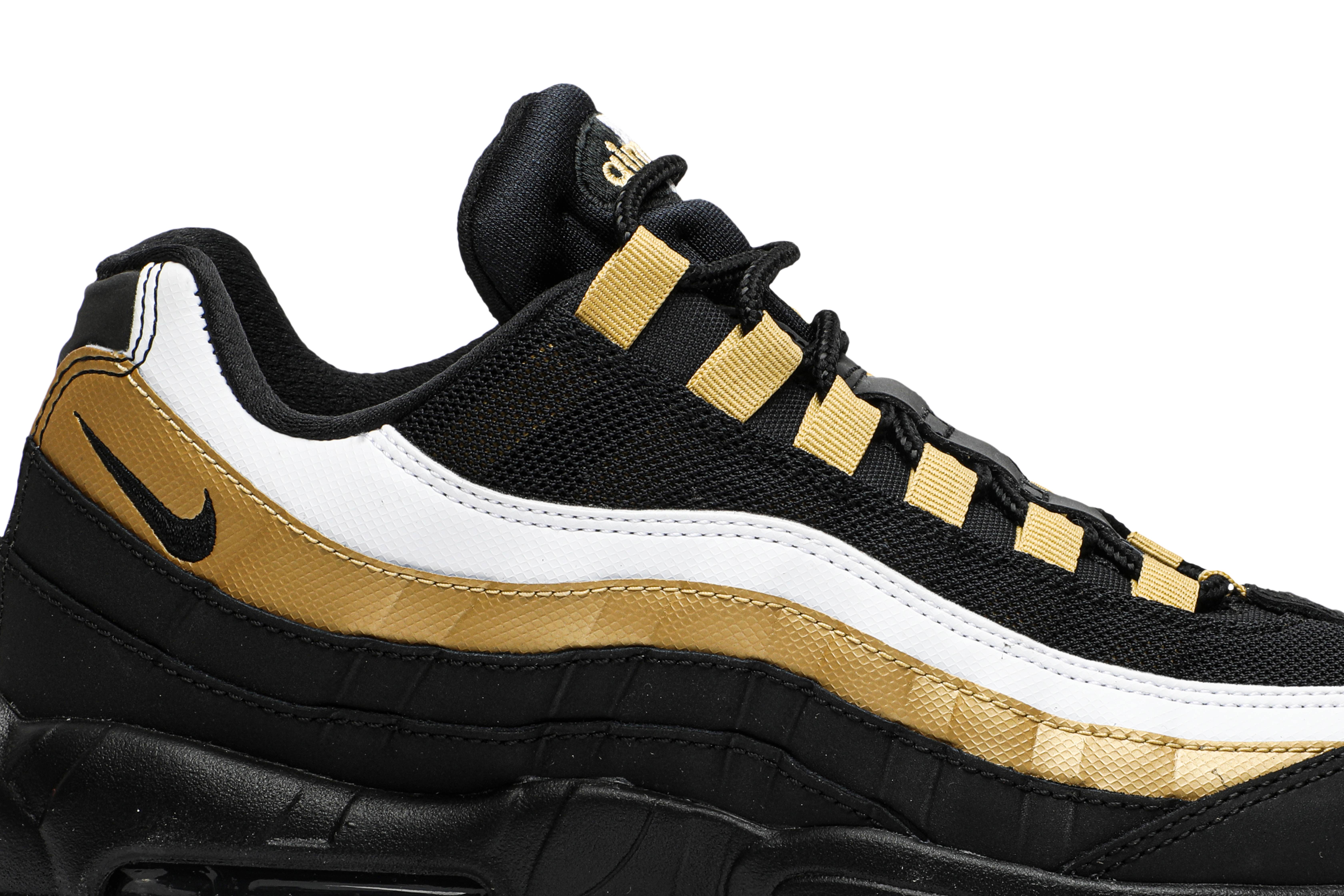 Order Nike Air Max 95 OG Hitam Emas Metalik Putih AT2865-002