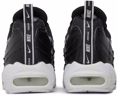 Nike Air Max 95 Overbranding Hitam 538416-020 Details for Nike Air Max 95 Overbranding Hitam 538416-020