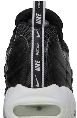 Nike Air Max 95 Overbranding Hitam 538416-020 Sizing Nike Air Max 95 Overbranding Hitam 538416-020