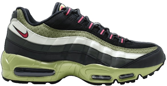 Nike Air Max 95 減震透氣 低筒 休閒生活鞋 男款 黑綠 Buy Nike Air Max 95 減震透氣 低筒 休閒生活鞋 男款 黑綠