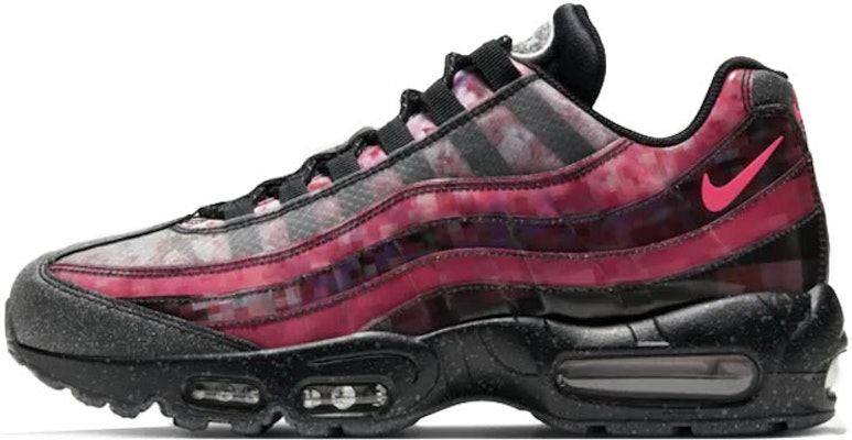 Nike Air Max 95 櫻花 低幫 跑步鞋 男女同款 黑 Buy Nike Air Max 95 櫻花 低幫 跑步鞋 男女同款 黑