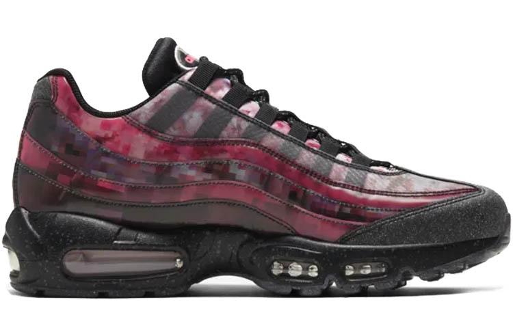 Order Nike Air Max 95 櫻花 低幫 跑步鞋 男女同款 黑