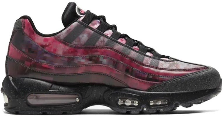 Nike Air Max 95 櫻花 低幫 跑步鞋 男女同款 黑 Order Nike Air Max 95 櫻花 低幫 跑步鞋 男女同款 黑