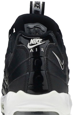 Air max 95 2025 pull tab black white