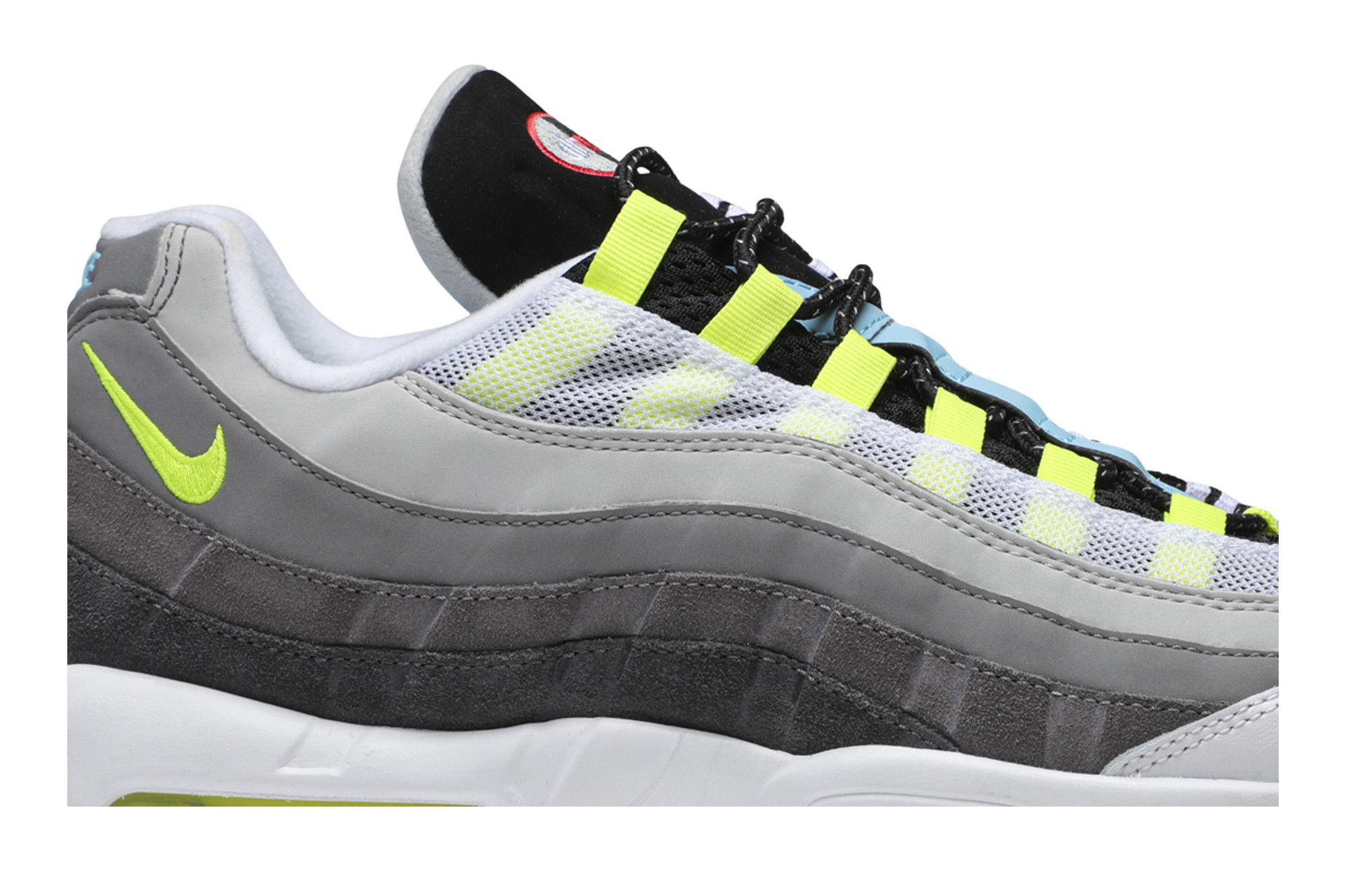 Lookbook 耐克Air Max 95 QS 'Greedy 2.0' 彩虹色彩拼接款 CJ0589-001
