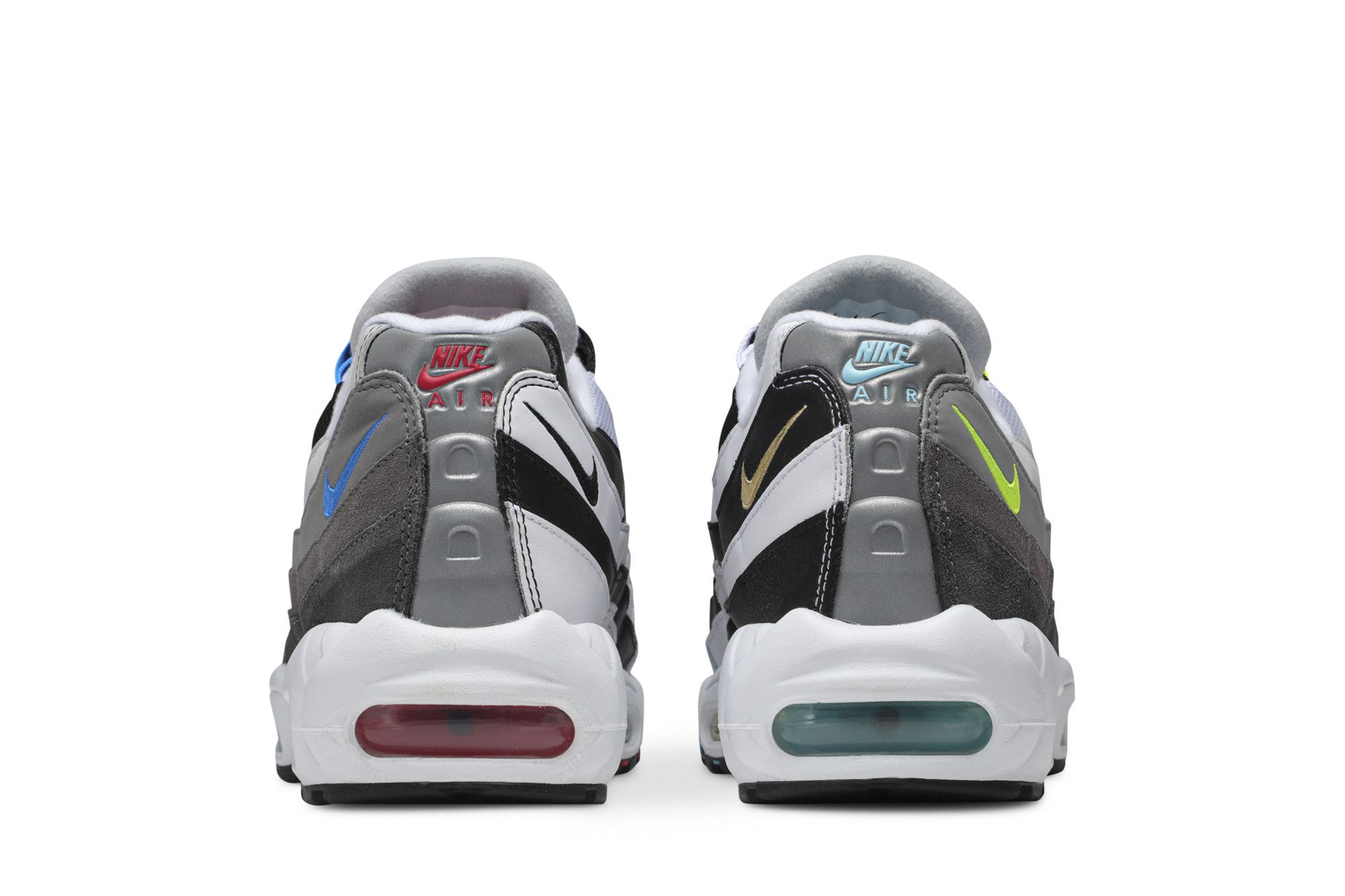 Sizing 耐克Air Max 95 QS 'Greedy 2.0' 彩虹色彩拼接款 CJ0589-001