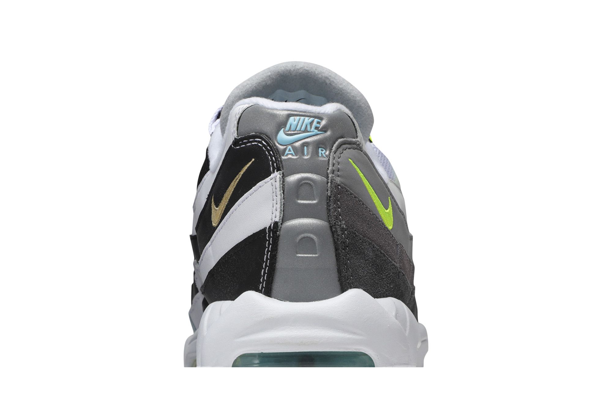 Cheap 耐克Air Max 95 QS 'Greedy 2.0' 彩虹色彩拼接款 CJ0589-001
