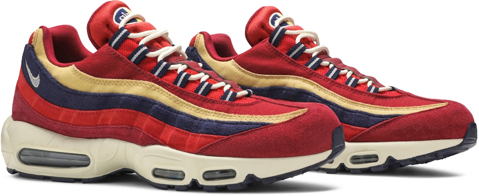 Nike Air Max 95 Red Crush Wheat Gold 538416-603 Cheap Nike Air Max 95 Red Crush Wheat Gold 538416-603
