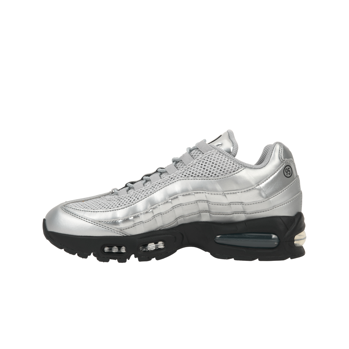 Lookbook Nike Air Max 95 SE ''Big Bubble - Total 90 Metallic Silver'' Perak Metalik IB6830-002