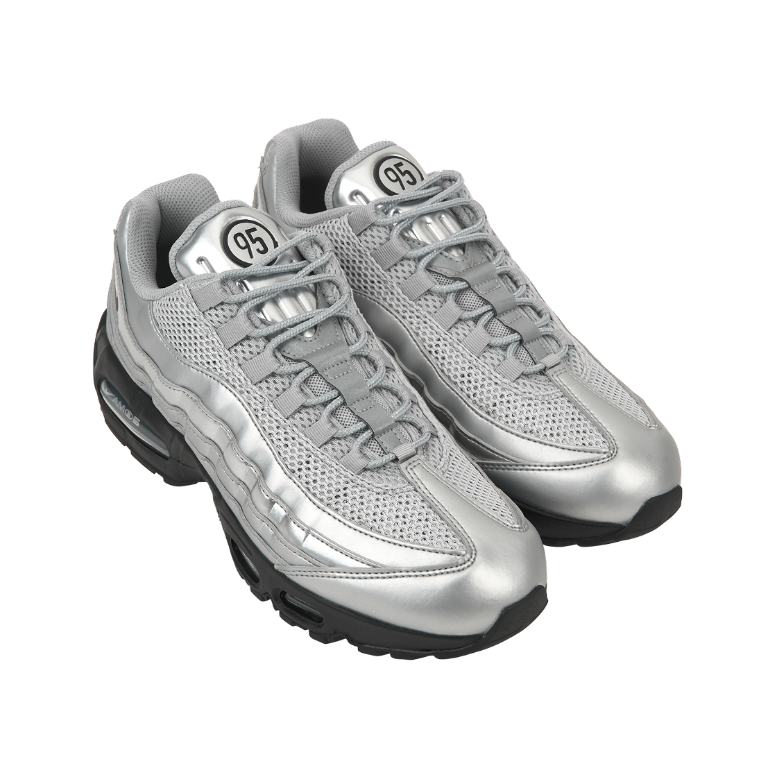 Shop Nike Air Max 95 SE ''Big Bubble - Total 90 Metallic Silver'' Perak Metalik IB6830-002