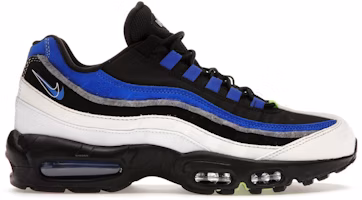 Nike Air Max 95 SE 'Double Swoosh - Black Game Royal' DQ0268-001 Nike Air Max 95 SE 'Double Swoosh - Black Game Royal' DQ0268-001