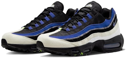 Nike Air Max 95 SE 'Double Swoosh - Hitam Game Royal' DQ0268-001 Lookbook Nike Air Max 95 SE 'Double Swoosh - Hitam Game Royal' DQ0268-001