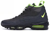 Buy Nike Air Max 95 高筒運動鞋 煤黑螢光綠 806809-003