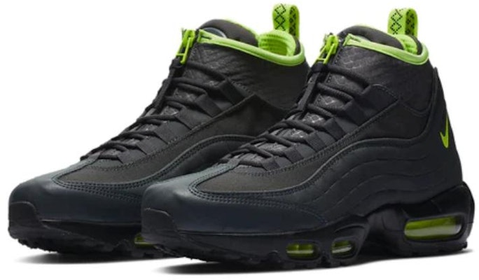Nike Air Max 95 Sneakerboot Anthracite Volt 806809-003 Lookbook Nike Air Max 95 Sneakerboot Anthracite Volt 806809-003