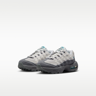 Purchase Nike Air Max 95 Putih/Abu-Abu Gelap/Abu-Asap/Hijau Kaktus 905461-103