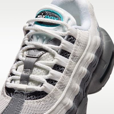 Nike Air Max 95 Putih/Abu-Abu Gelap/Abu-Asap/Hijau Kaktus 905461-103 Sizing Nike Air Max 95 Putih/Abu-Abu Gelap/Abu-Asap/Hijau Kaktus 905461-103
