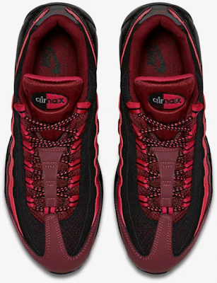 Nike Air Max 95 Merah Hitam Tim Uni Merah 749766-600 Shop Nike Air Max 95 Merah Hitam Tim Uni Merah 749766-600