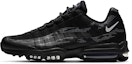 Buy Nike Air Max 95 Ultra 休閒運動 低筒 跑步鞋 男款 黑銀