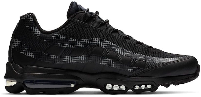 Nike Air Max 95 Ultra 休閒運動 低筒 跑步鞋 男款 黑銀 Order Nike Air Max 95 Ultra 休閒運動 低筒 跑步鞋 男款 黑銀