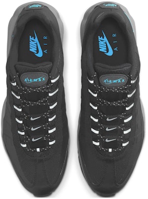 Nike Air Max 95 Ultra 'Black Bright Blue' DO6705-001 Lookbook Nike Air Max 95 Ultra 'Black Bright Blue' DO6705-001