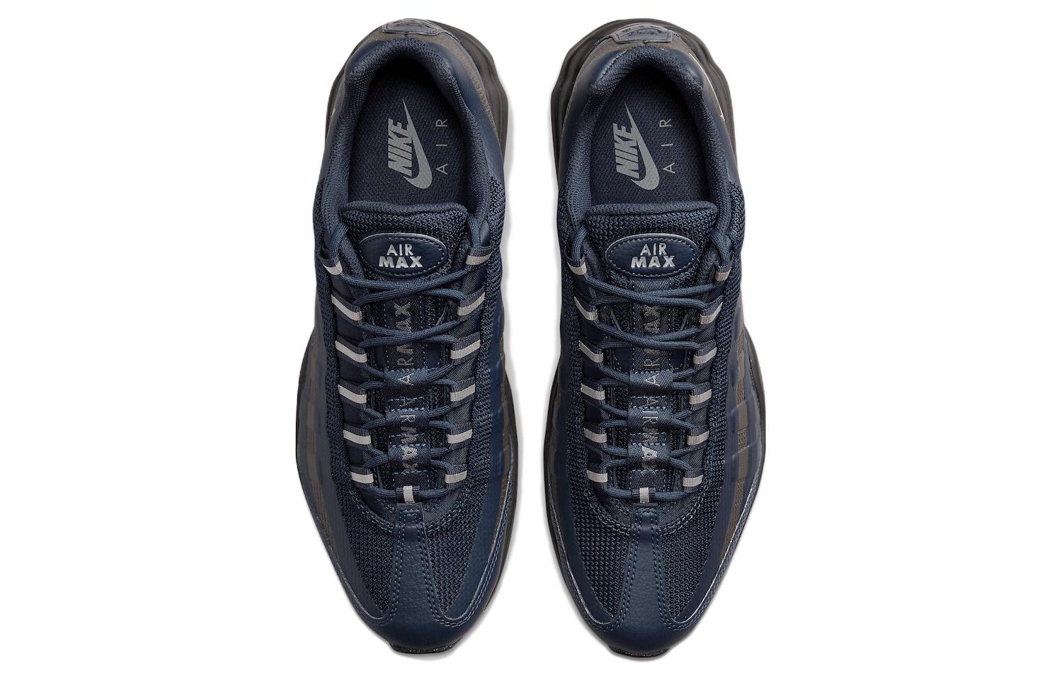 Shop 耐克Air Max 95 Ultra午夜海军蓝灰色 DZ4503-400