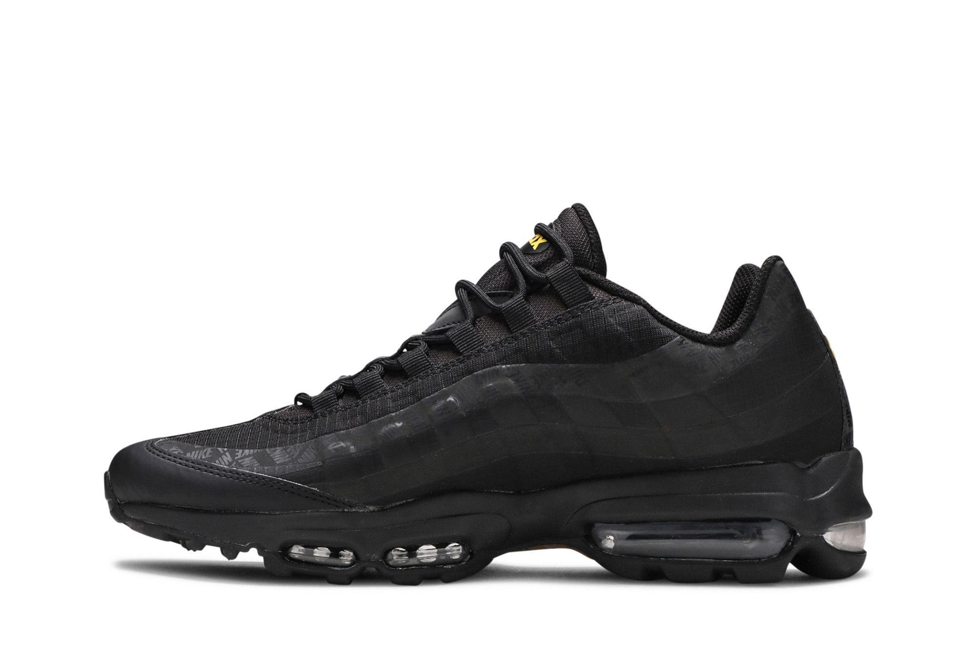 Lookbook 耐吉 Air Max 95 Ultra 黑色黃色 AR4236-002