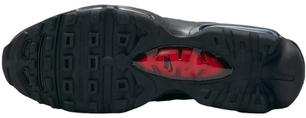 Nike Air Max 95 Ultra Hitam Merah Picante FN7802-001 Details for Nike Air Max 95 Ultra Hitam Merah Picante FN7802-001